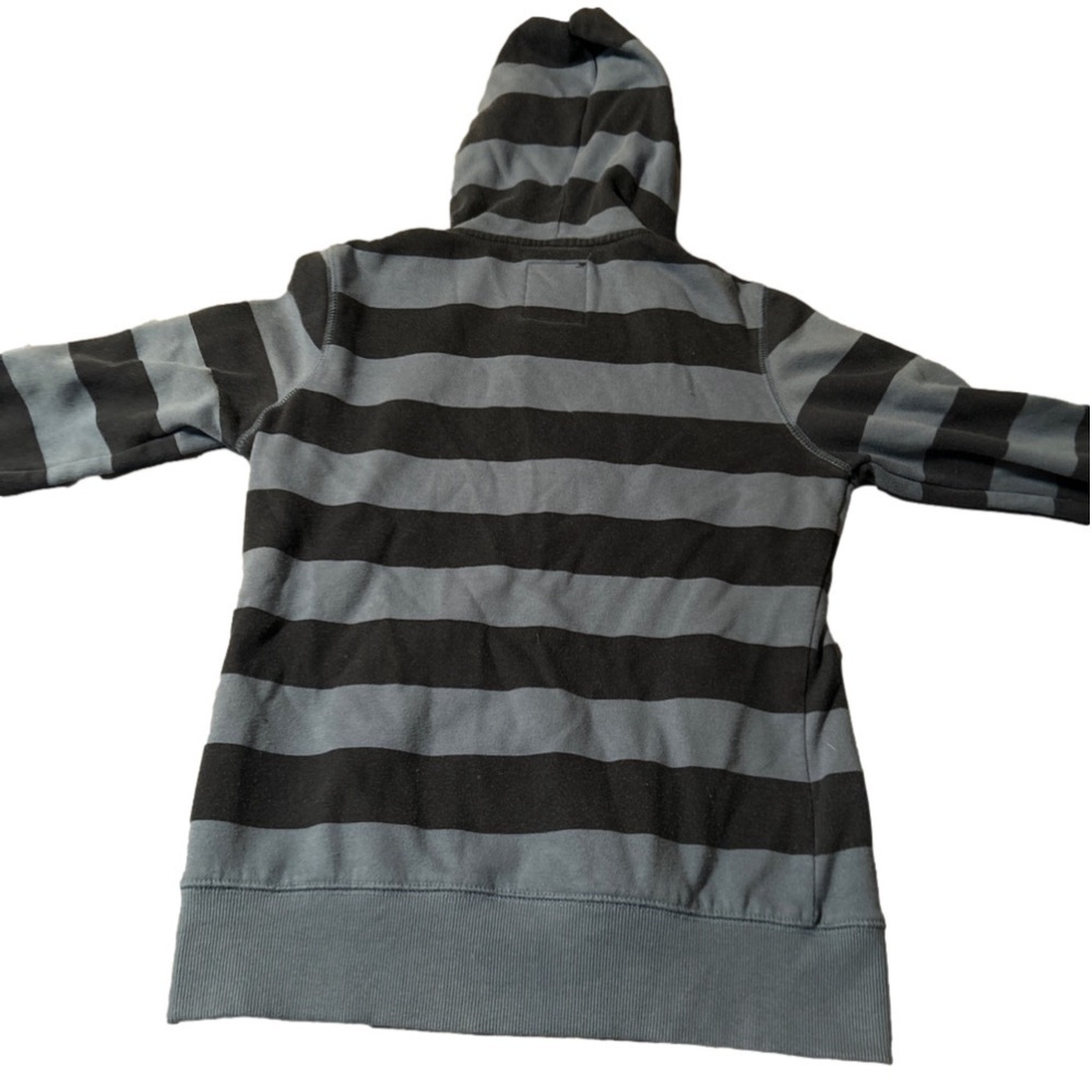 Women’s Bluenotes Blue Striped Hoodie Size Medium - Picture 2 of 5